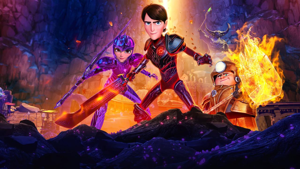 Trollhunters: Cuentos de Arcadia fondo