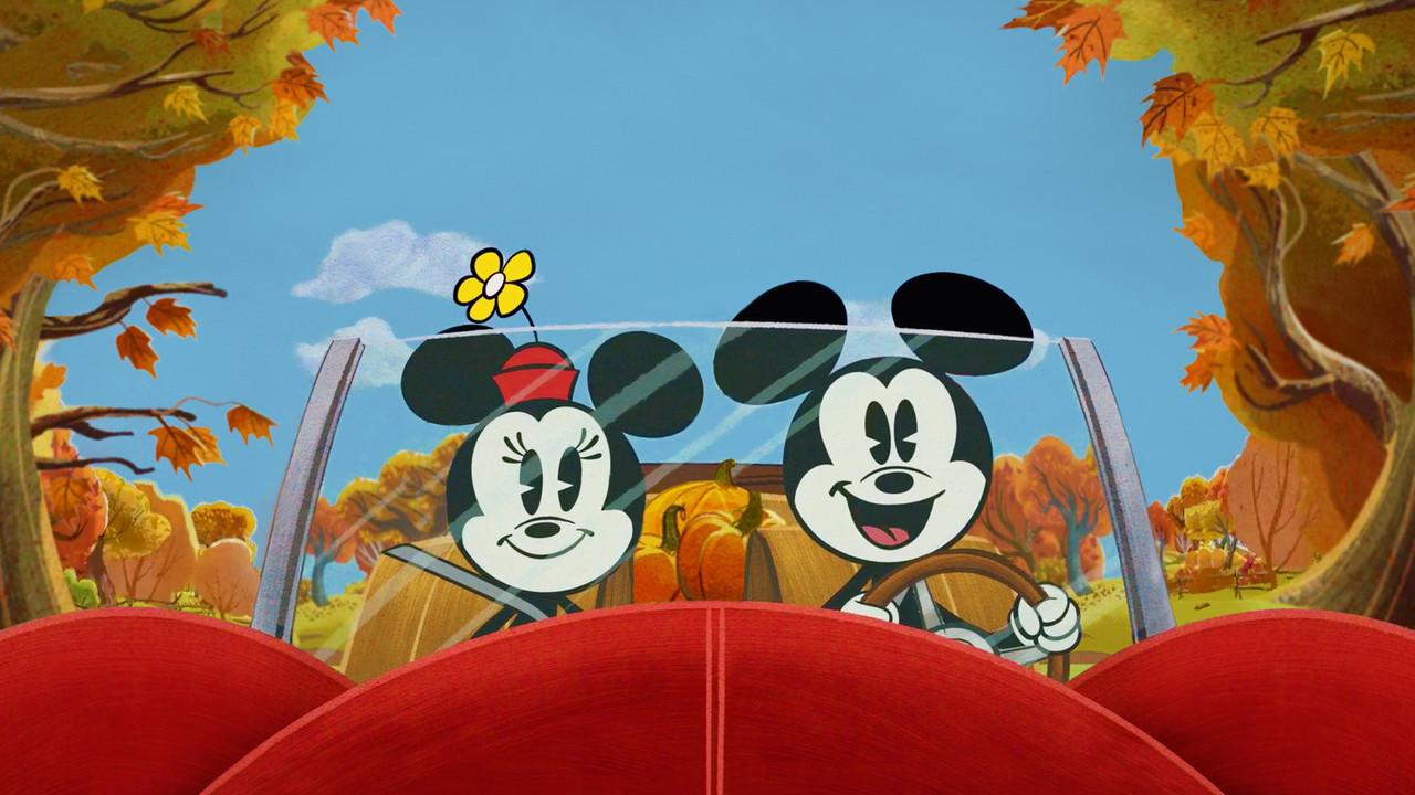 El maravilloso otoño de Mickey Mouse fondo