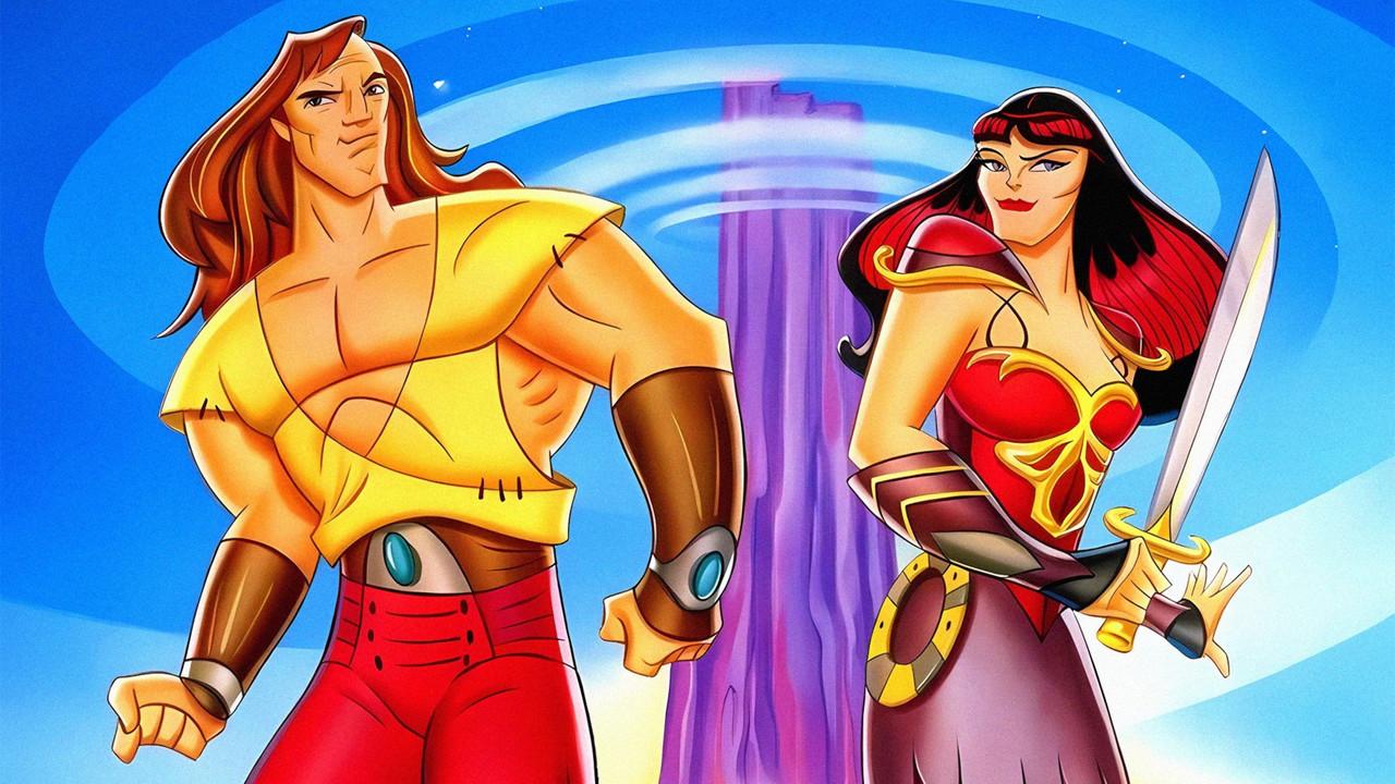 Hércules & Xena: La Batalla por el Monte Olimpo fondo