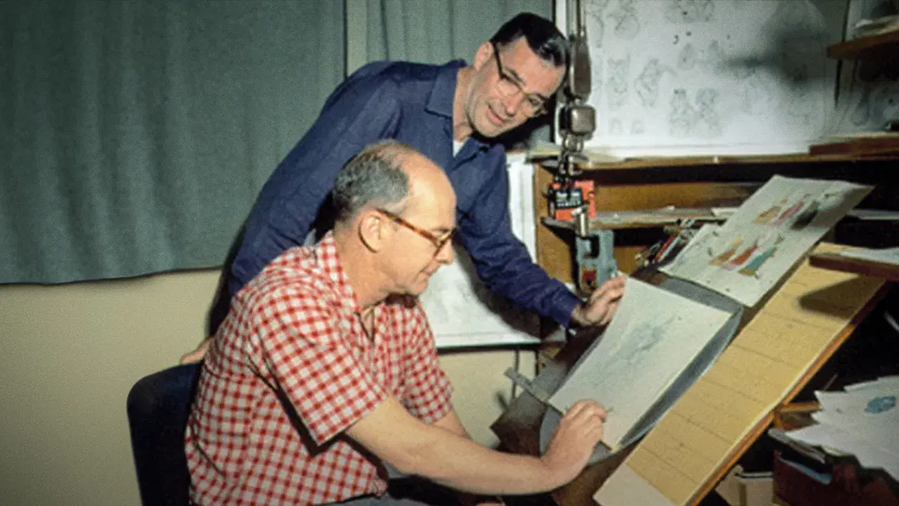 Frank y Ollie: Los magos de Disney fondo