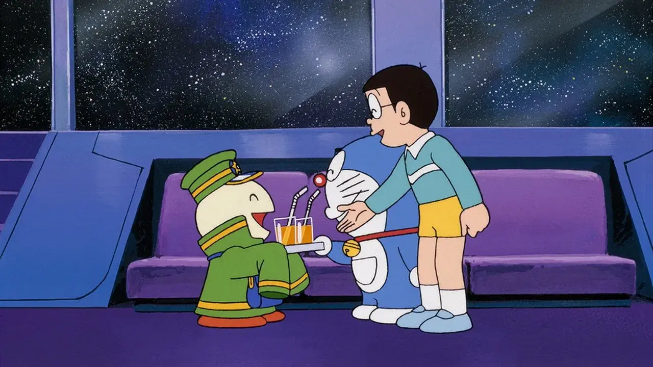 Doraemon y el tren del tiempo fondo