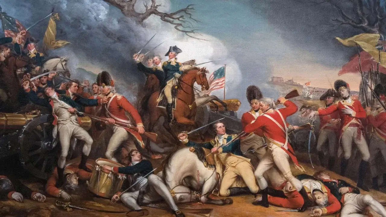 The American Revolution fondo