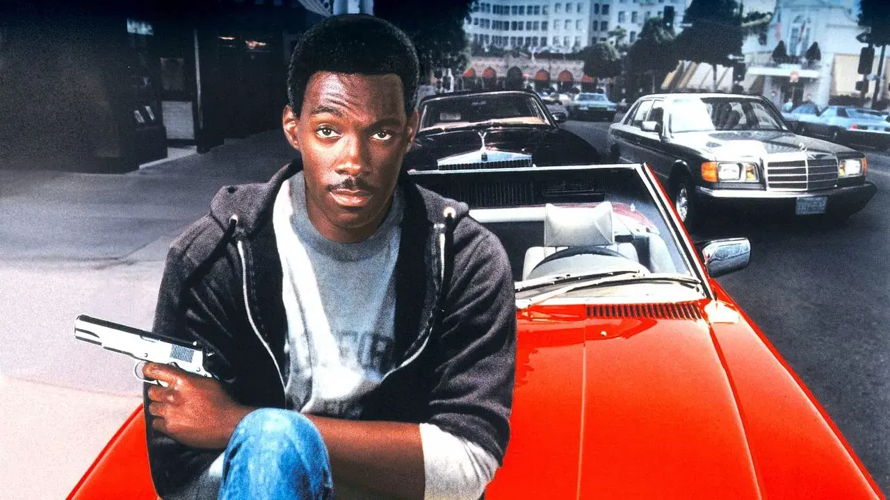 Superdetective en Hollywood fondo