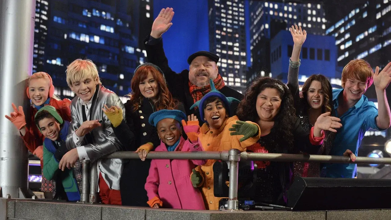 Austin & Jessie & Ally All Star New Year fondo
