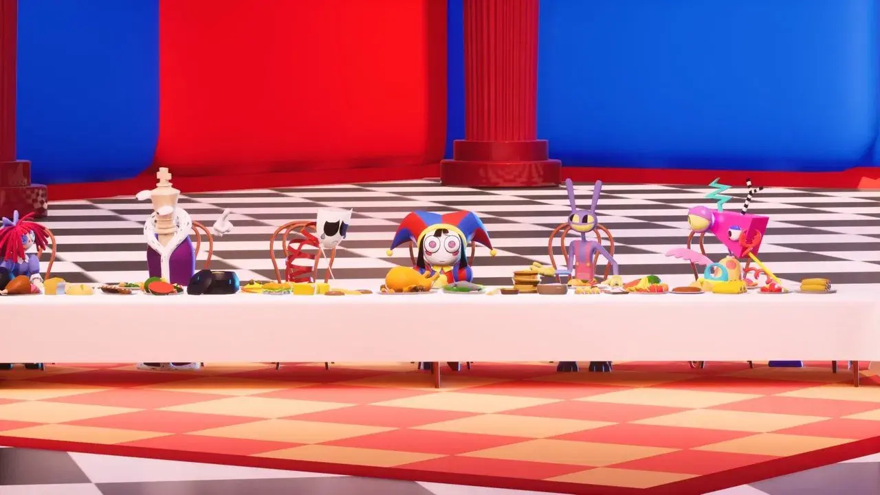 The Amazing Digital Circus backdrop