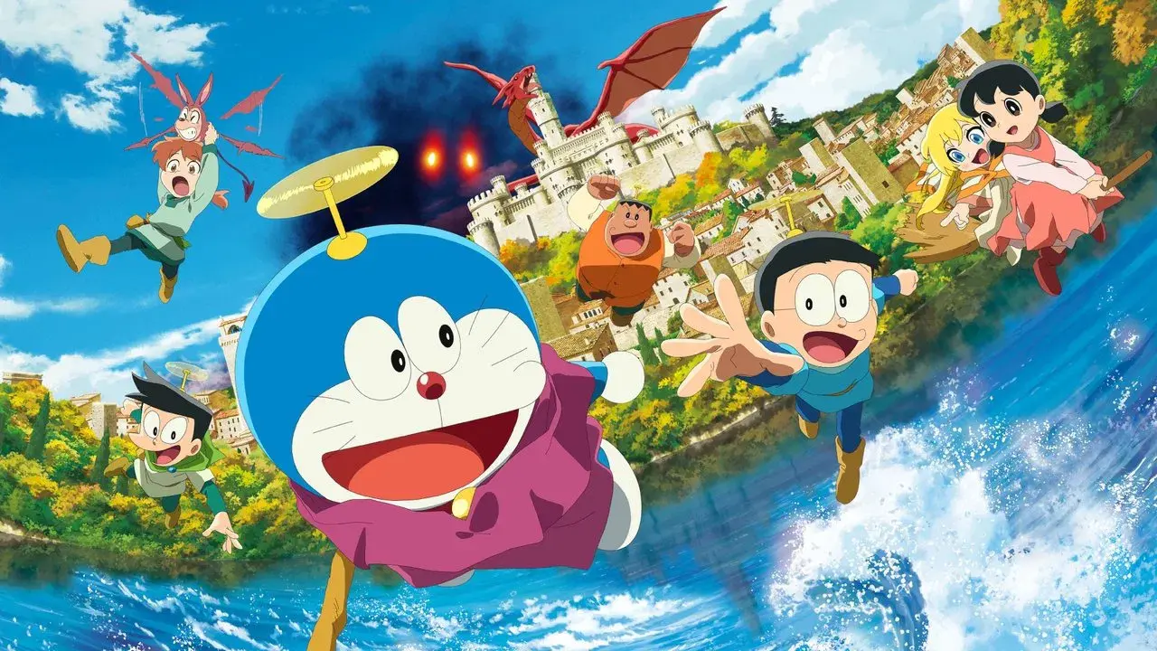 Doraemon: Aventuras en el mundo del arte fondo
