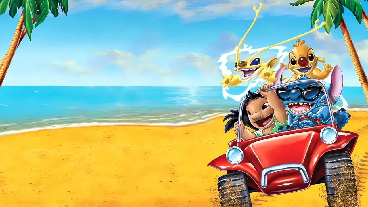 La película de Stitch fondo