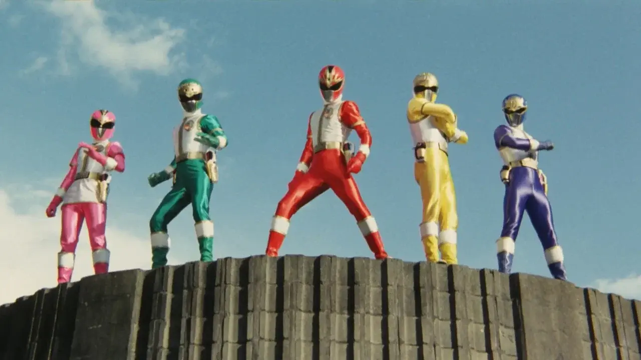 Gosei Sentai Dairanger: La Pelicula fondo
