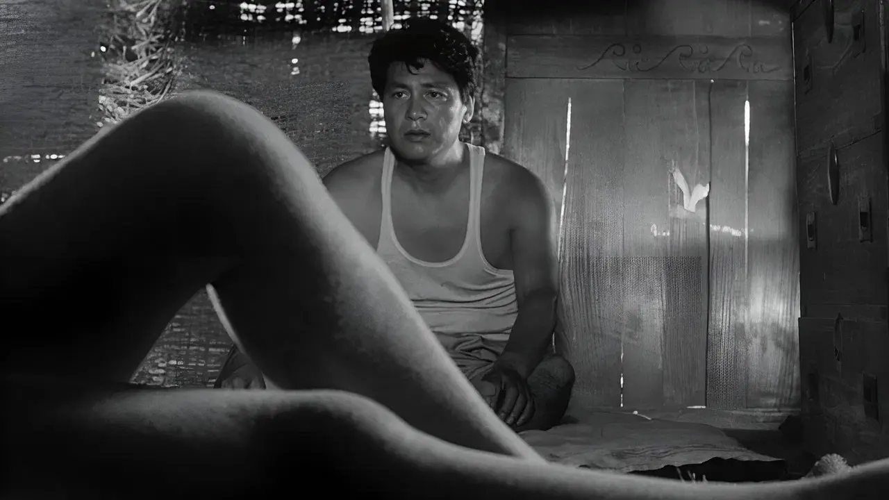 La mujer de la arena fondo