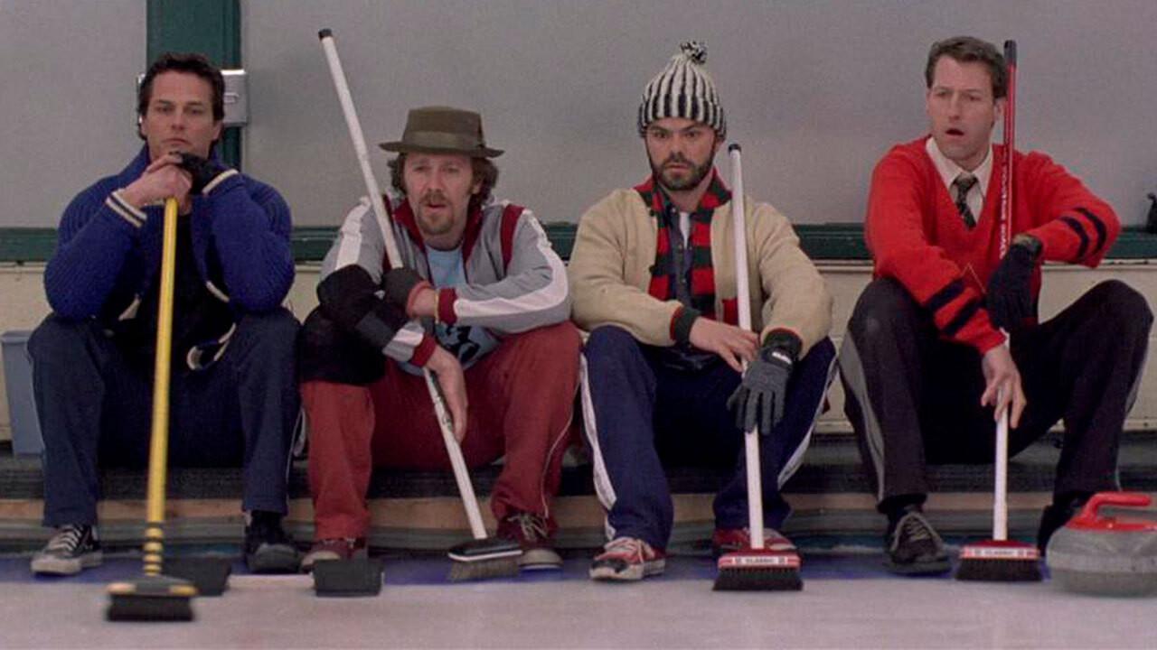 Men with Brooms fondo