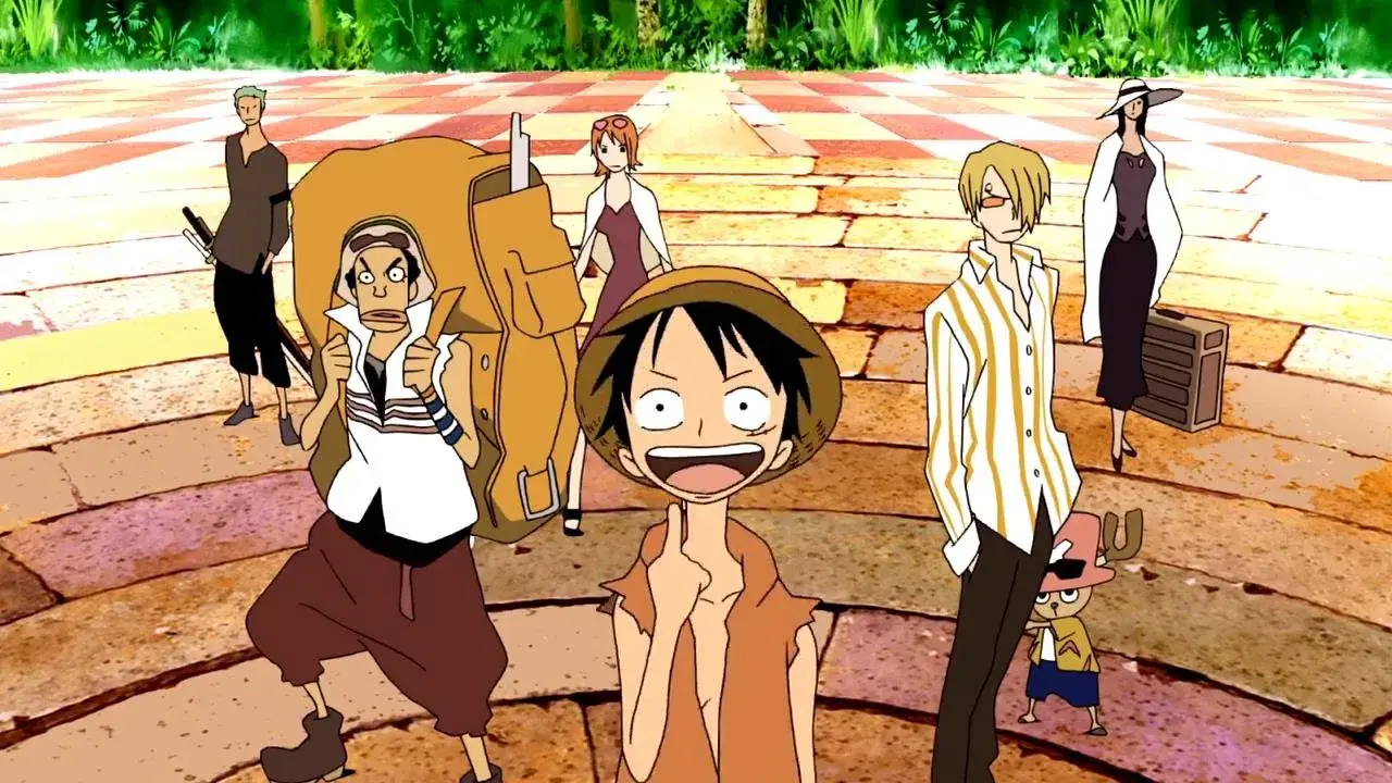 One Piece: El barón Omatsuri y la Isla Secreta fondo