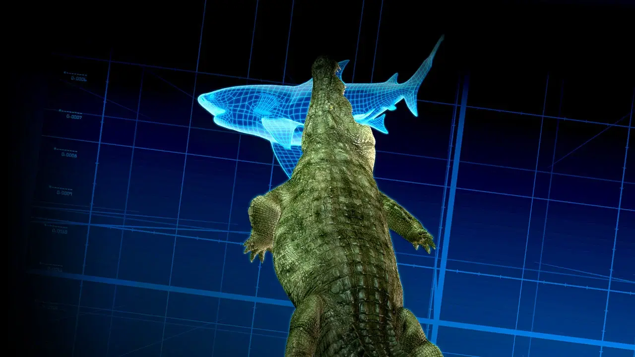 The Croc That Ate Jaws fondo