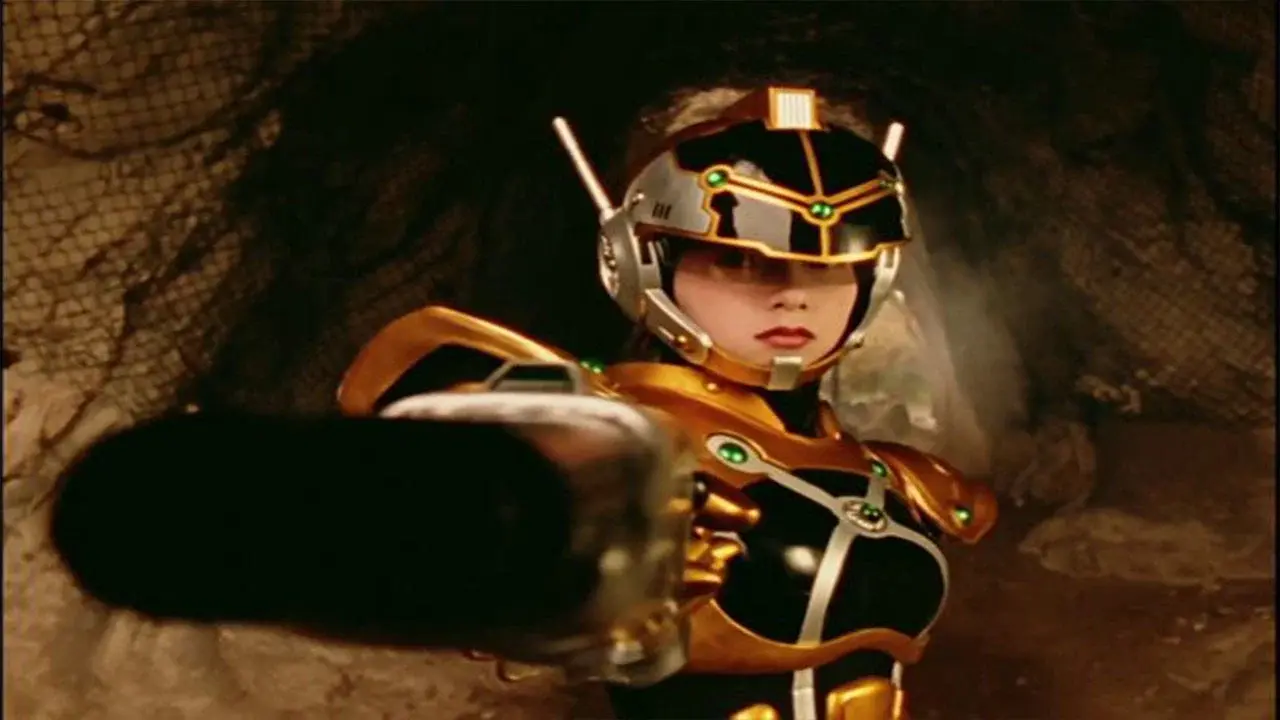 Kyukyu Sentai GoGo-V: ¡Choque repentino! Un nuevo guerrero! fondo