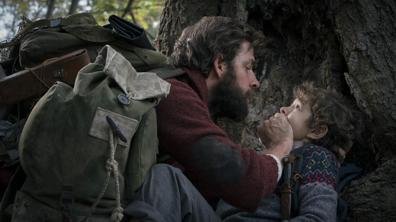 A Quiet Place backdrop