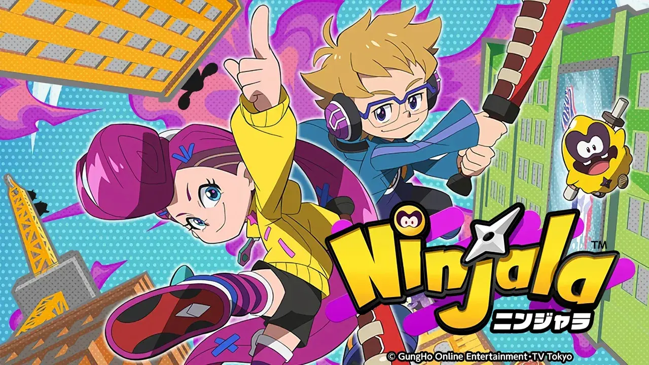 Ninjala the Animation backdrop