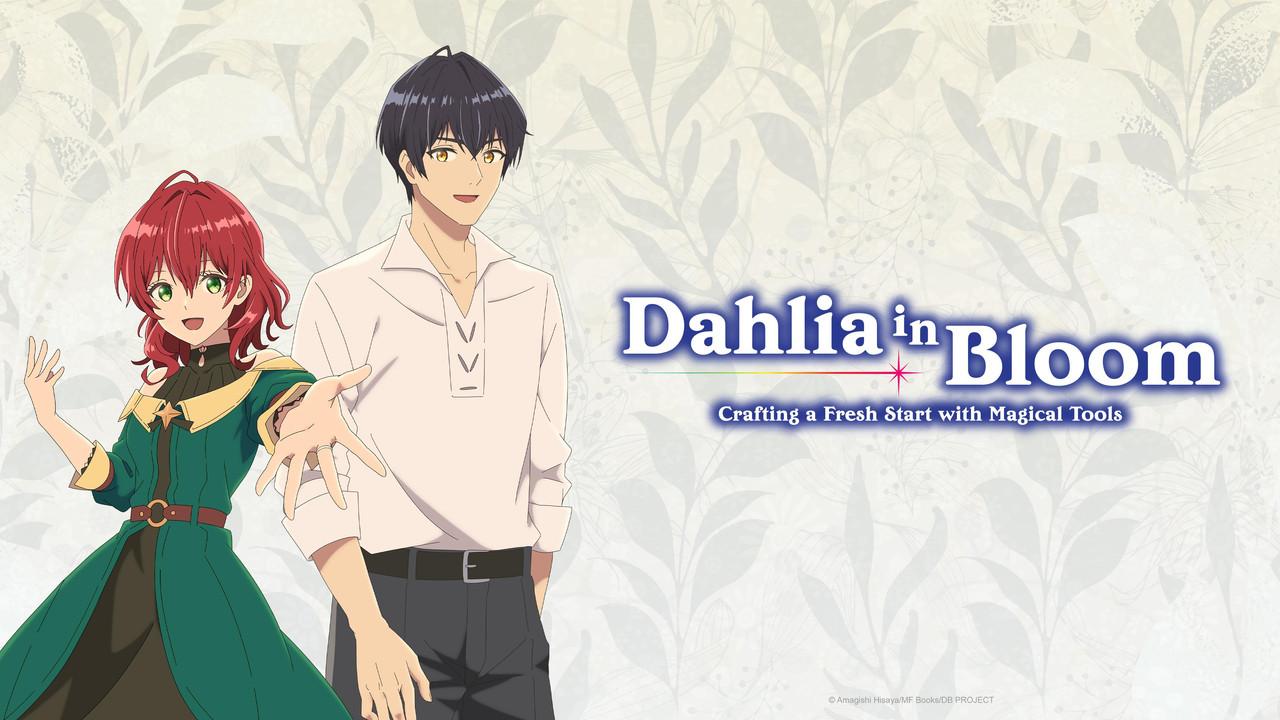 Dahlia in Bloom: Crafting a Fresh Start with Magical Tools fondo