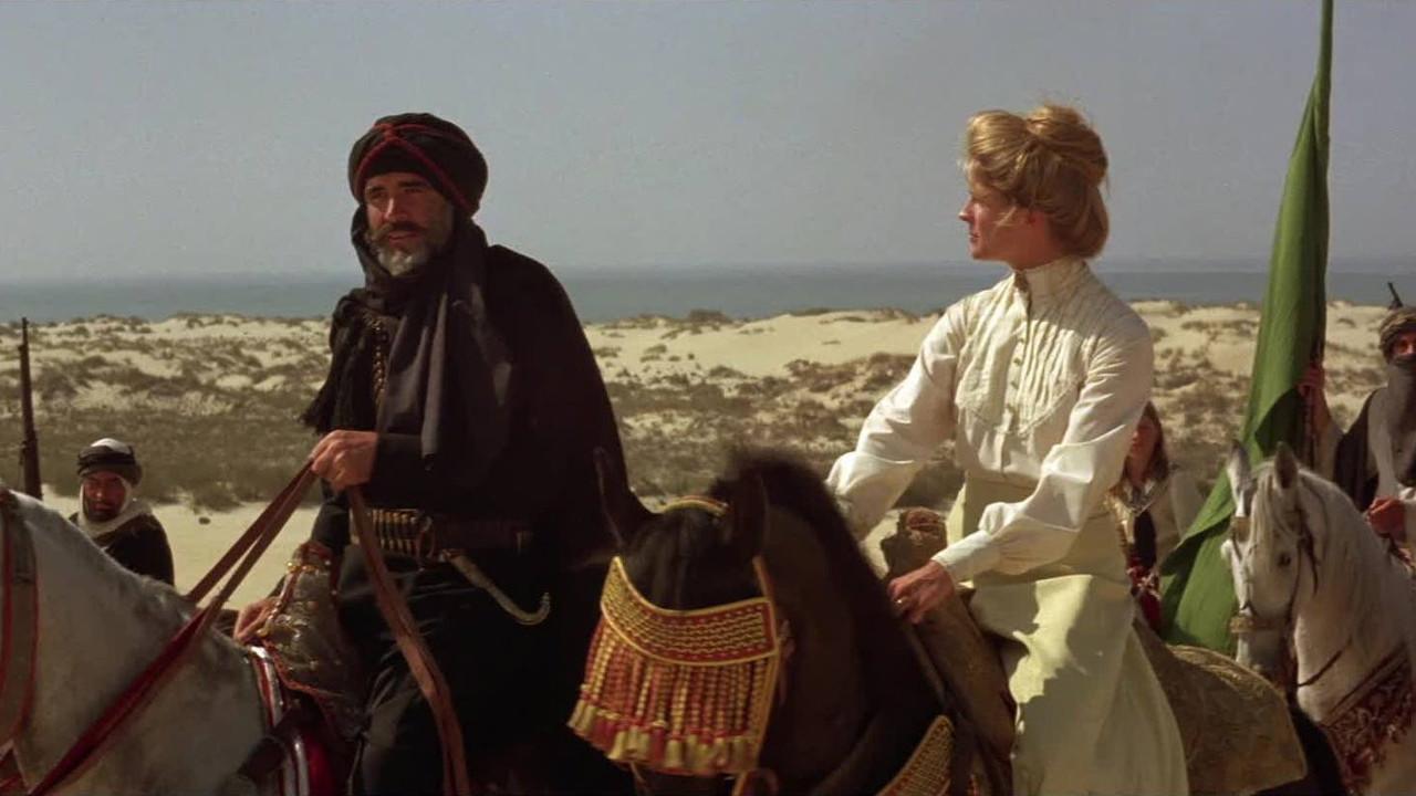 El viento y el león fondo