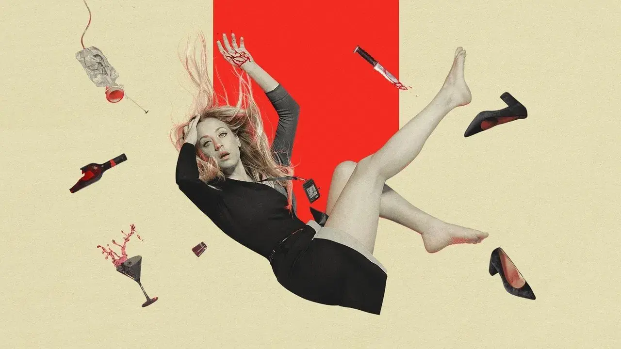 The Flight Attendant backdrop