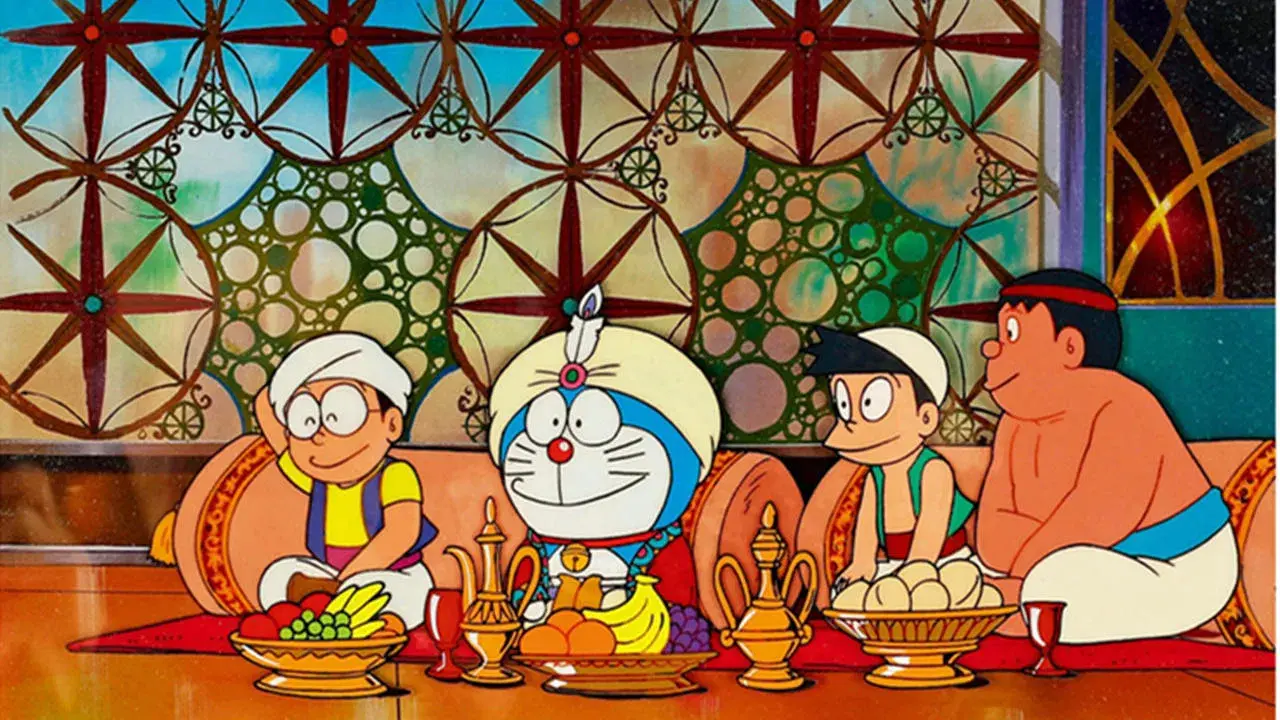 Doraemon y las mil y una aventuras fondo