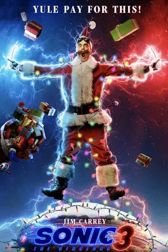 Sonic 3: La película - Poster