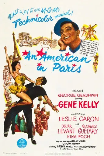 Un americano en París - Poster