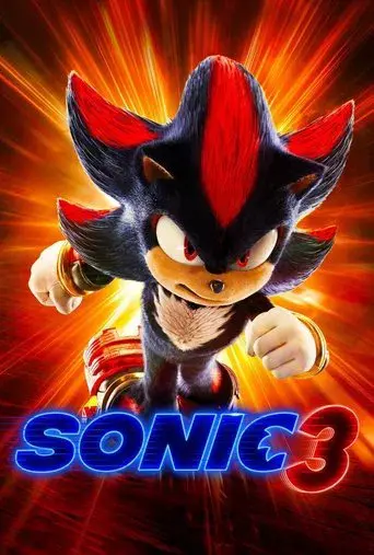 Sonic 3: La película - Poster