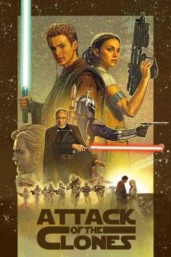 La guerra de las galaxias. Episodio II: El ataque de los clones - Poster
