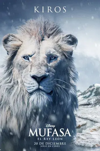 Mufasa: El rey león - Poster