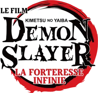 Guardianes de la noche: Kimetsu no Yaiba La fortaleza infinita - Logo