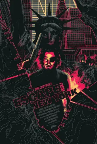 1997: Rescate en Nueva York - Poster