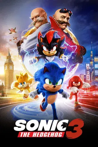 Sonic 3: La película - Poster