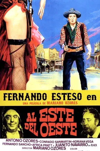 Al este del oeste poster