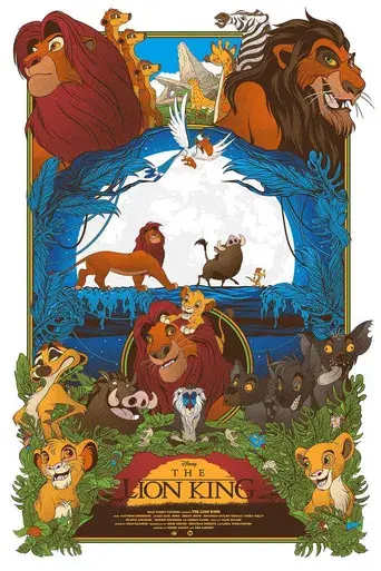 El rey león - Poster