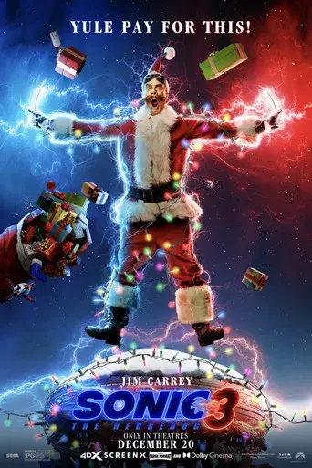 Sonic 3: La película - Poster