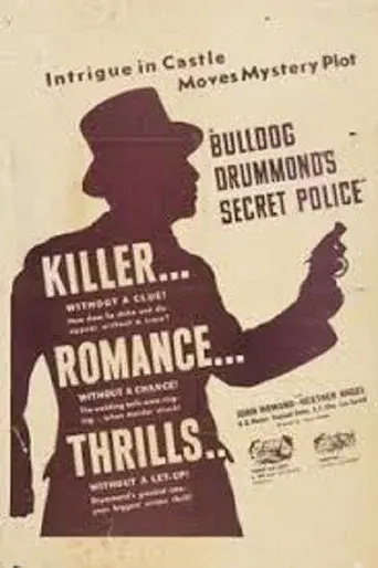 Bulldog Drummond's Secret Police - Poster