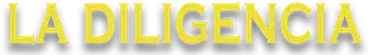 La diligencia - Logo