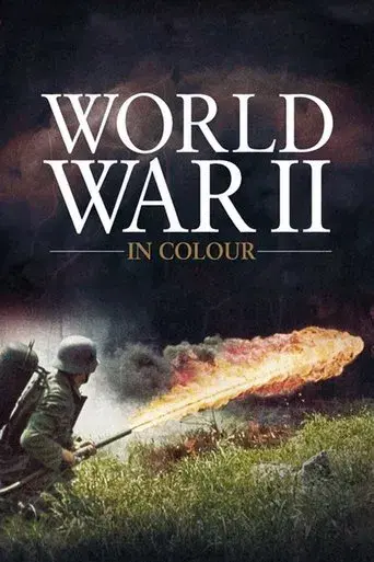 La II Guerra Mundial en color poster