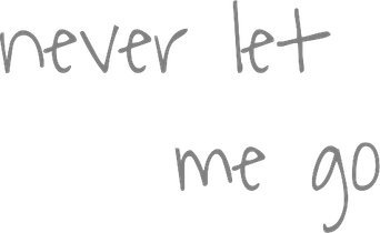 Never Let Me Go - Logo