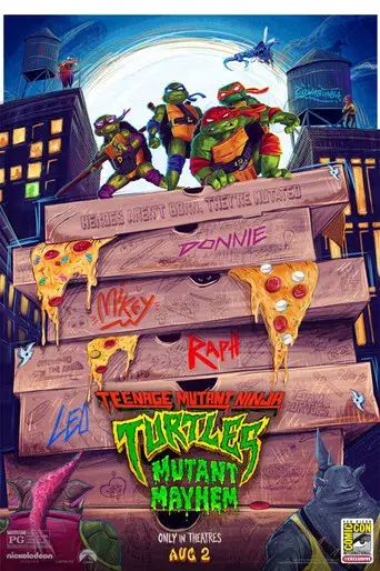 Ninja Turtles: Caos mutante - Poster