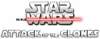 La guerra de las galaxias. Episodio II: El ataque de los clones - Logo