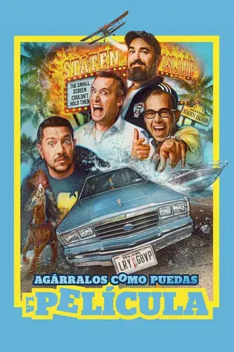 Agárralos como puedas: La película poster
