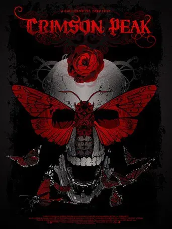 La cumbre escarlata - Poster