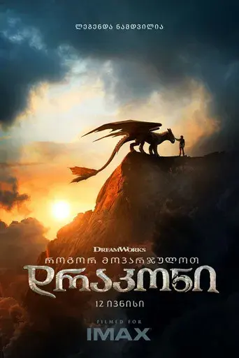 Cómo entrenar a tu dragón - Poster