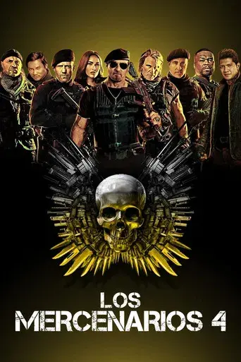 Los mercen4rios - Poster