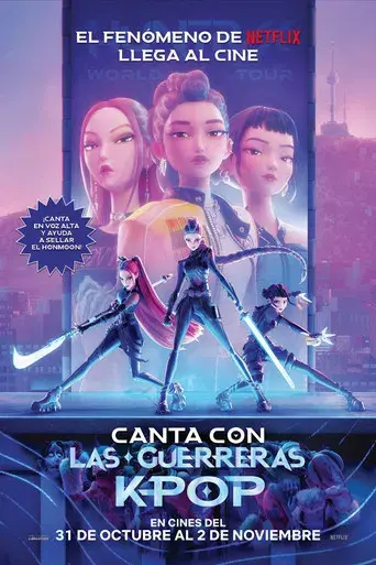 Las guerreras k-pop - Poster