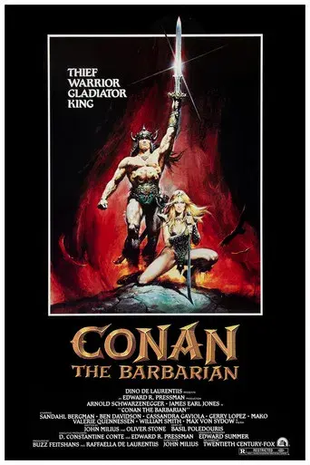 Conan, el bárbaro - Poster
