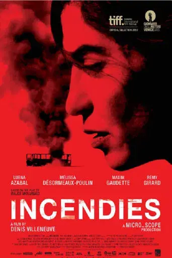 Incendies - Poster