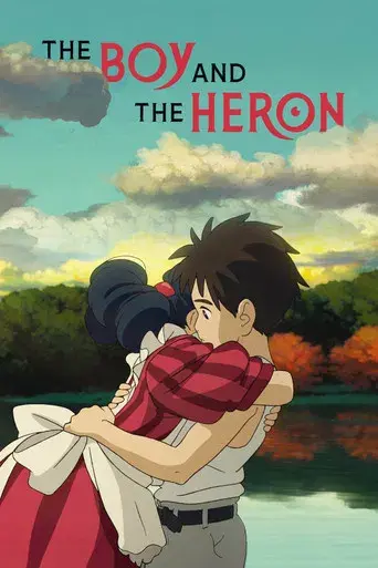 El chico y la garza - Poster