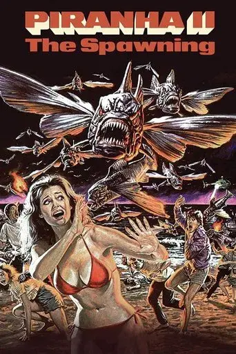 Piraña II: Los vampiros del mar - Poster