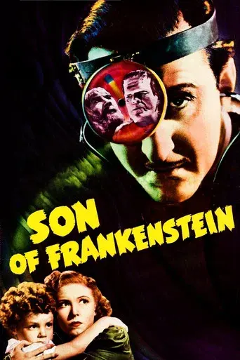 La sombra de Frankenstein poster